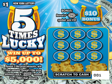 5 TIMES LUCKY