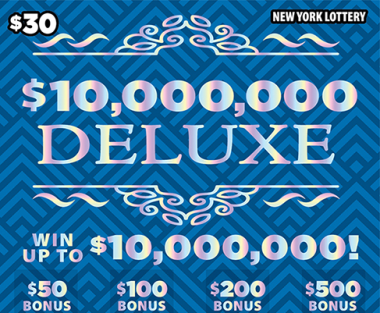$10,000,000 DELUXE             Scratch-Off Card