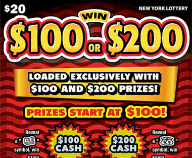 WIN $100 OR $200               Scratch-Off Card