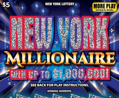 NEW YORK MILLIONAIRE           Scratch-Off Card
